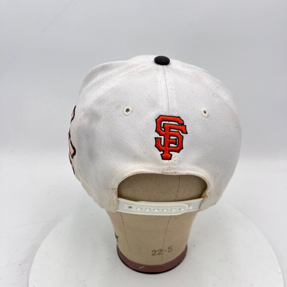 Giants San Fransisco Forty Seven 47 Brand MLB White Red One Size Snapback Hat - Picture 3 of 9